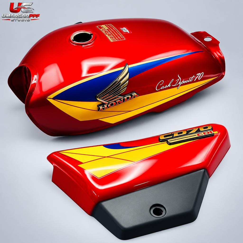 2005 CD70 Fuel Tank | Customized Genuine Restoration