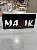 Premium 3D raised lettering Plates