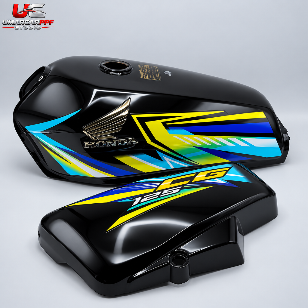 2026 Black Outfit | Genuine Customized A-Plus CG125