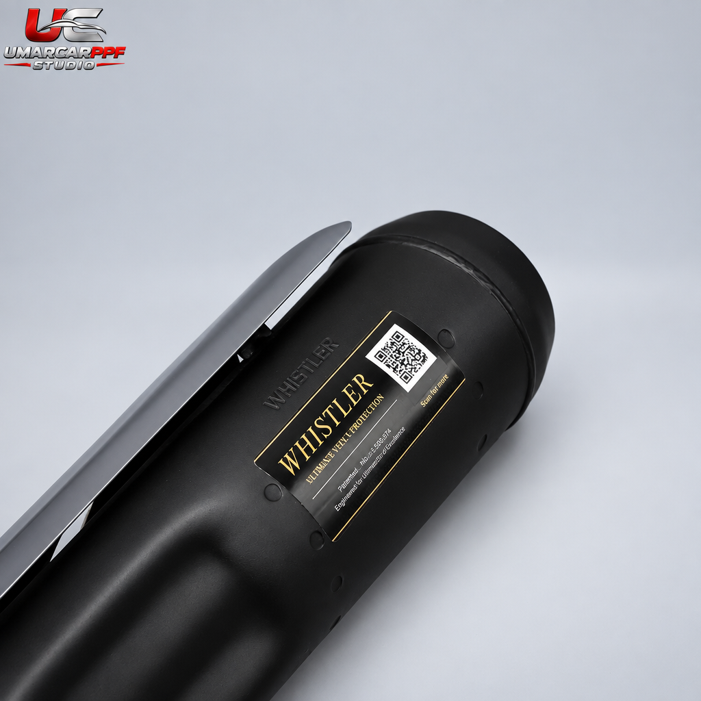 Whistler Chrome Silencer | Premium Sound Exhaust for CG125