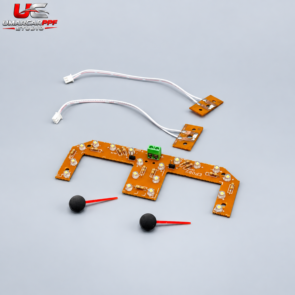 LED Meter Kit | Red Needles | For CG125