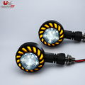 LED DRL Round Indicators White & Yellow | CD70/CG125