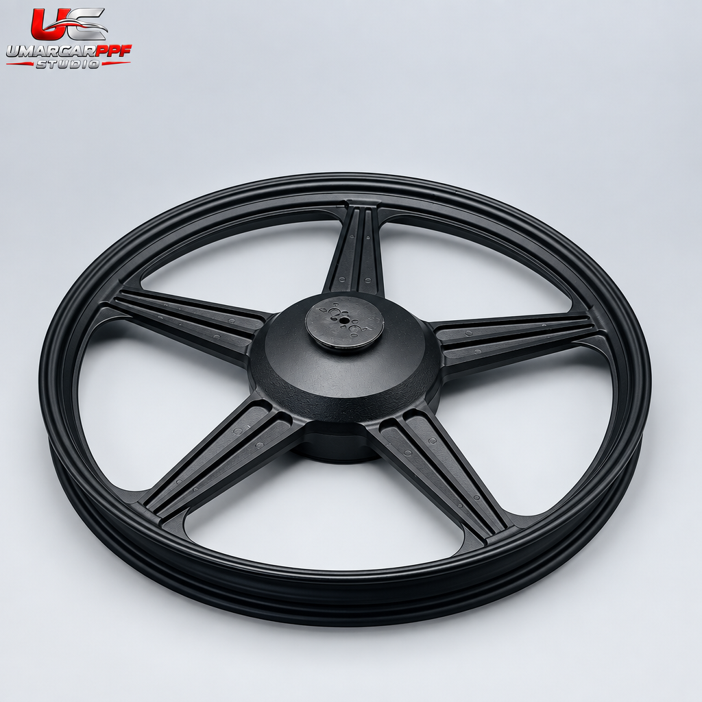 Star Black Alloy Rims for Honda CG125