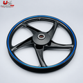 Alloy Rims CD70 | YBR Shape Blue Outline
